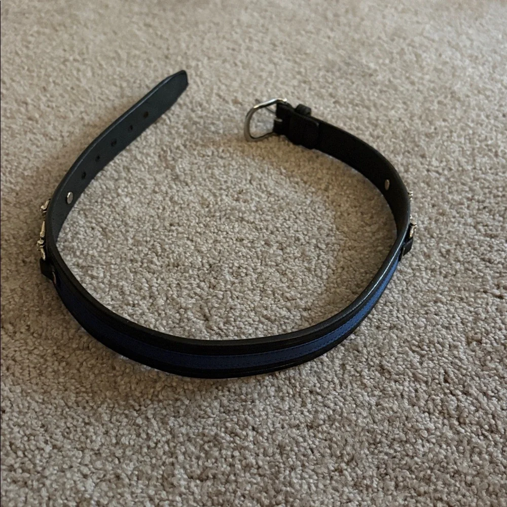 Black and Blue kids riding Belt